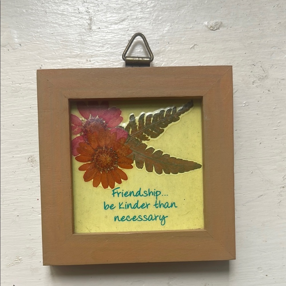 Floral Friendship Wall Art